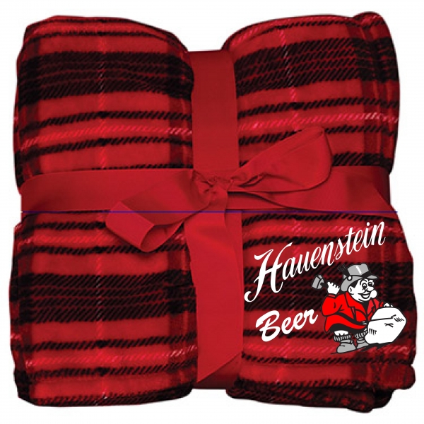 Hauenstien Fleece Blanket (Red)